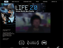 Tablet Screenshot of life2movie.com